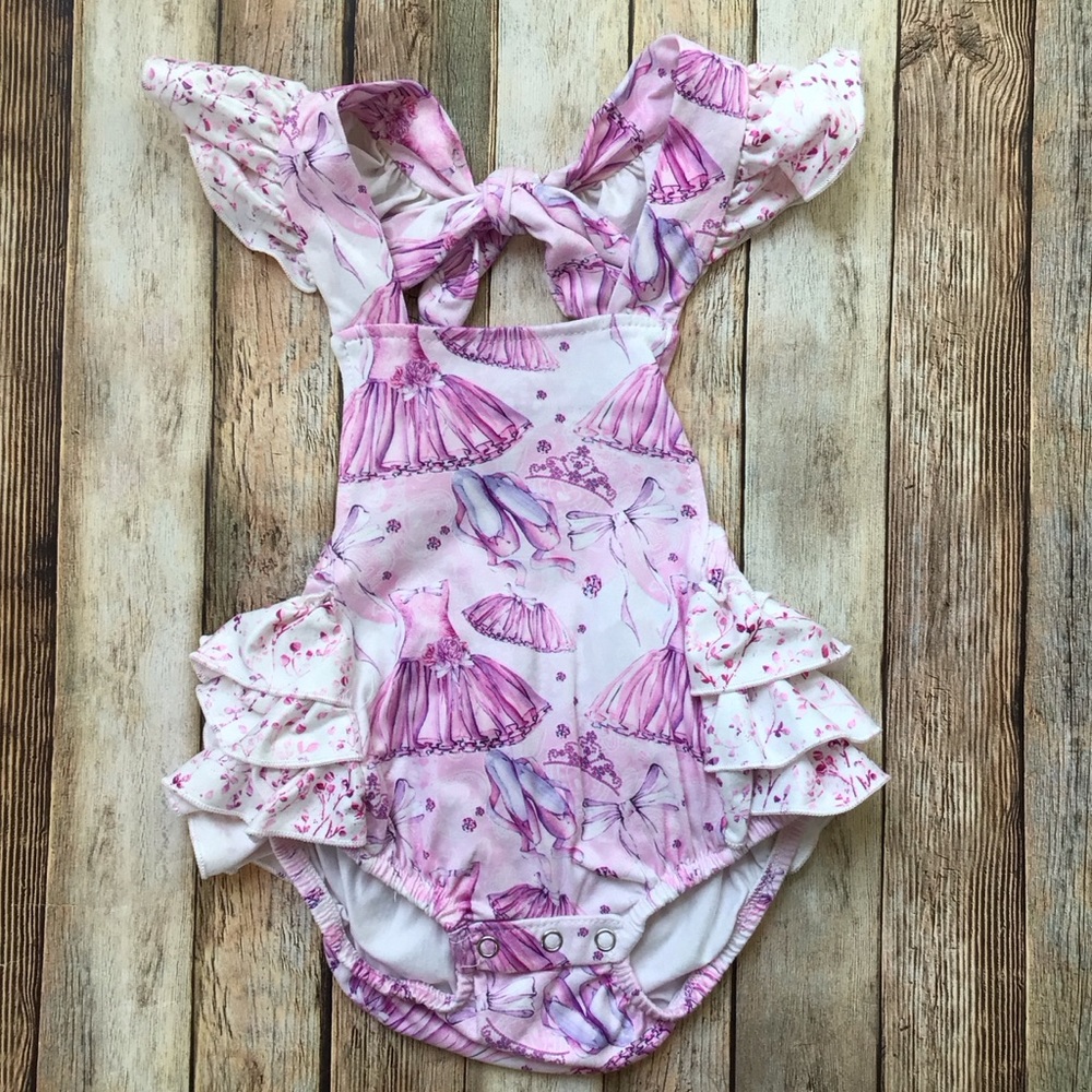 Pete + Lucy Princess Ballerina Ruffle Bubble
